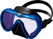  Gull Vader UV420 Black Silicon Mask AR Amber-MIR Marine Blue